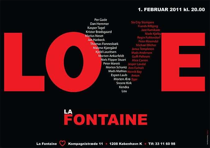 Love La Fontaine plakat5